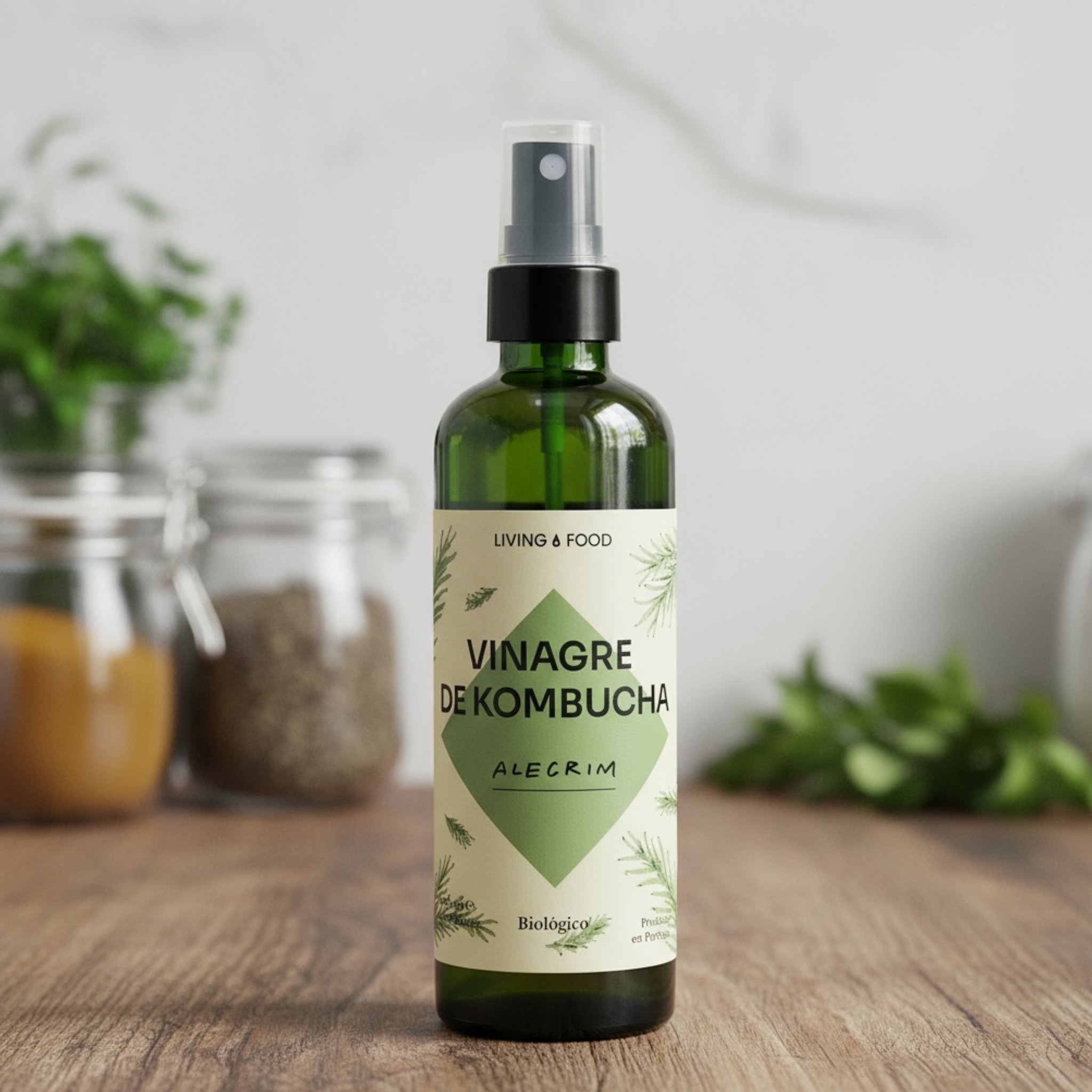 Vinagre de Kombucha - Alecrim